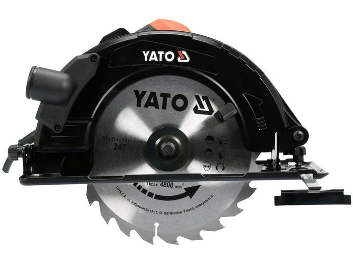 Yato Blau/Schwarz Handkreissäge, Pilarka Tarczowa Yt-82154 2800 W 235 Mm - Bild 4