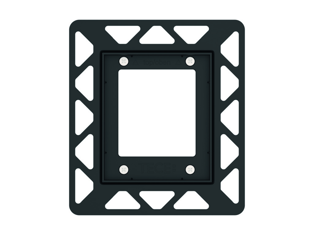 Tece Schwarz Urinal-Einbaurahmen Für Flächenbündige Montage, 9242647 - Image 5