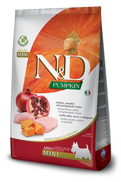 Farmina N&D Pumpkin Adult Mini Grain Free Pollo y Granada