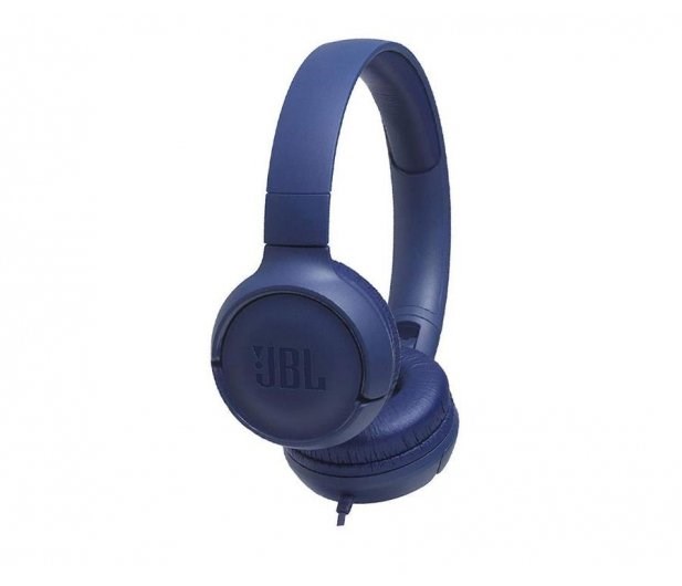 Jbl Blau Tune 500 Kopfhörer Kabelgebunden Kopfband Musik