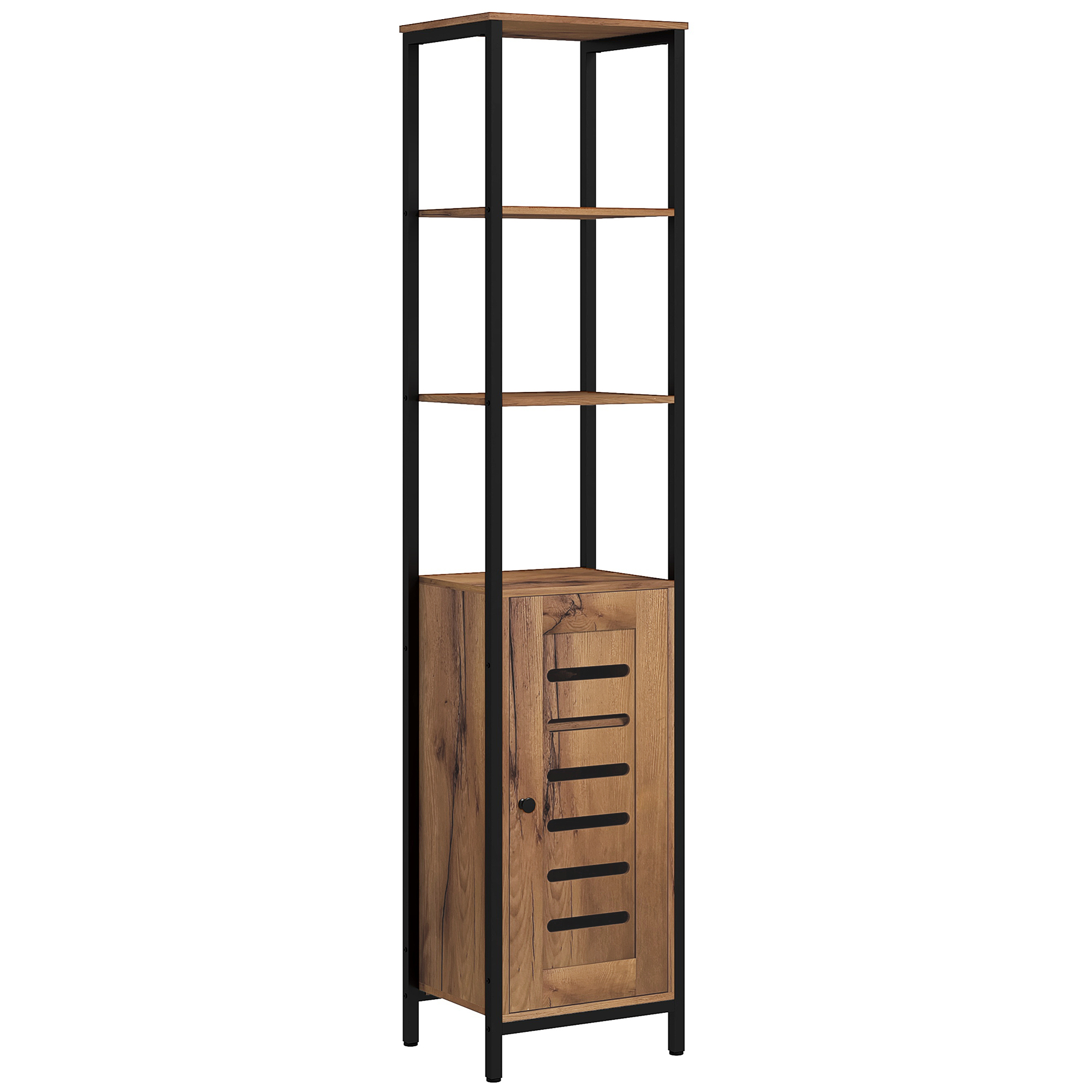 Kleankin - Meuble Colonne Rangement Salle De Bain Style Cosy Dim. 37l X