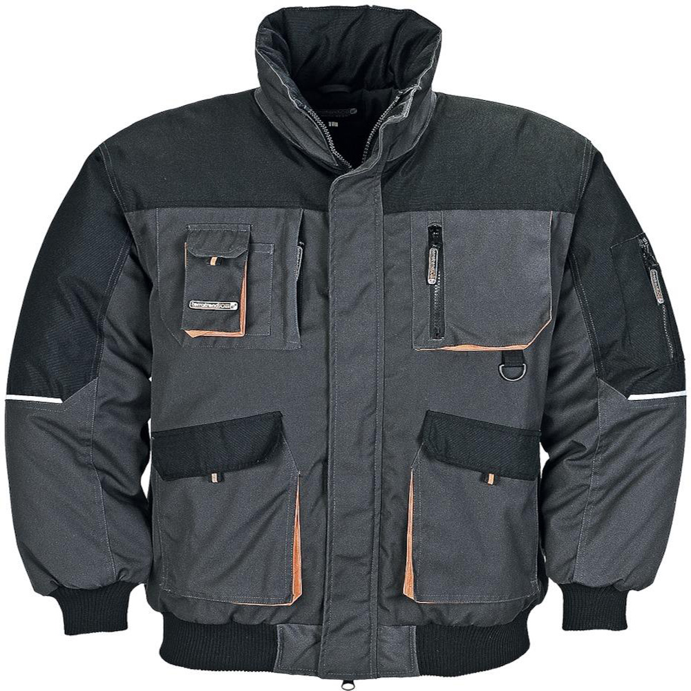 Terratrendjob - Terratrend Job Pilotenjacke Dunkelgrau/schwarz Größe Xl
