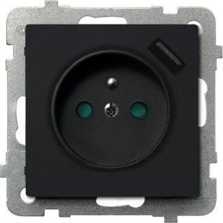 Ospel Schwarz Steckdose, Gp-1Rzpusb/M/33 - Bild 4