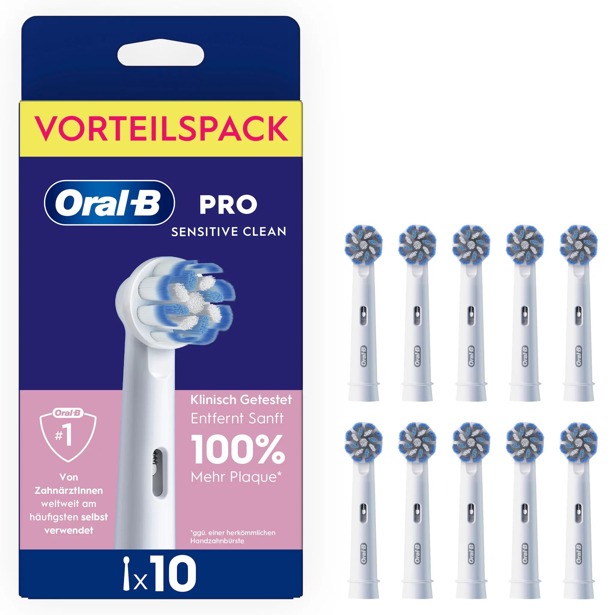 Oral-B Pro Sensitive Clean 10Er Aufsteckbürsten