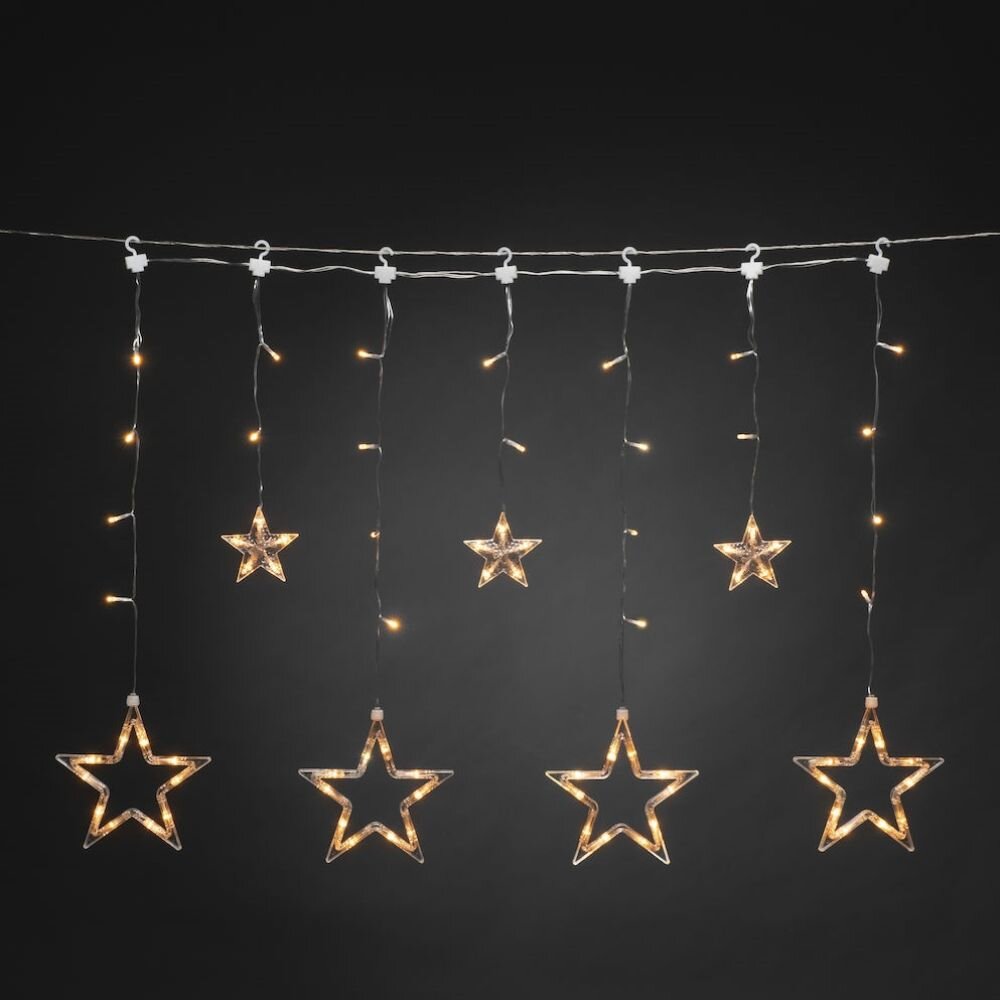 Konstsmide Gelb Lichtervorhang Innen/Außen 230 V/50 Hz Eek: F (A - G) 77 Led Bernstein