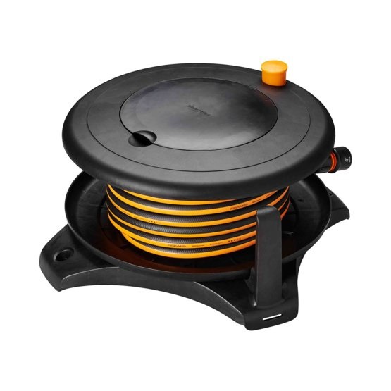 Fiskars Schwarz Solid Waterwheel L Schlauchaufroller 31,5 M - Bild 3