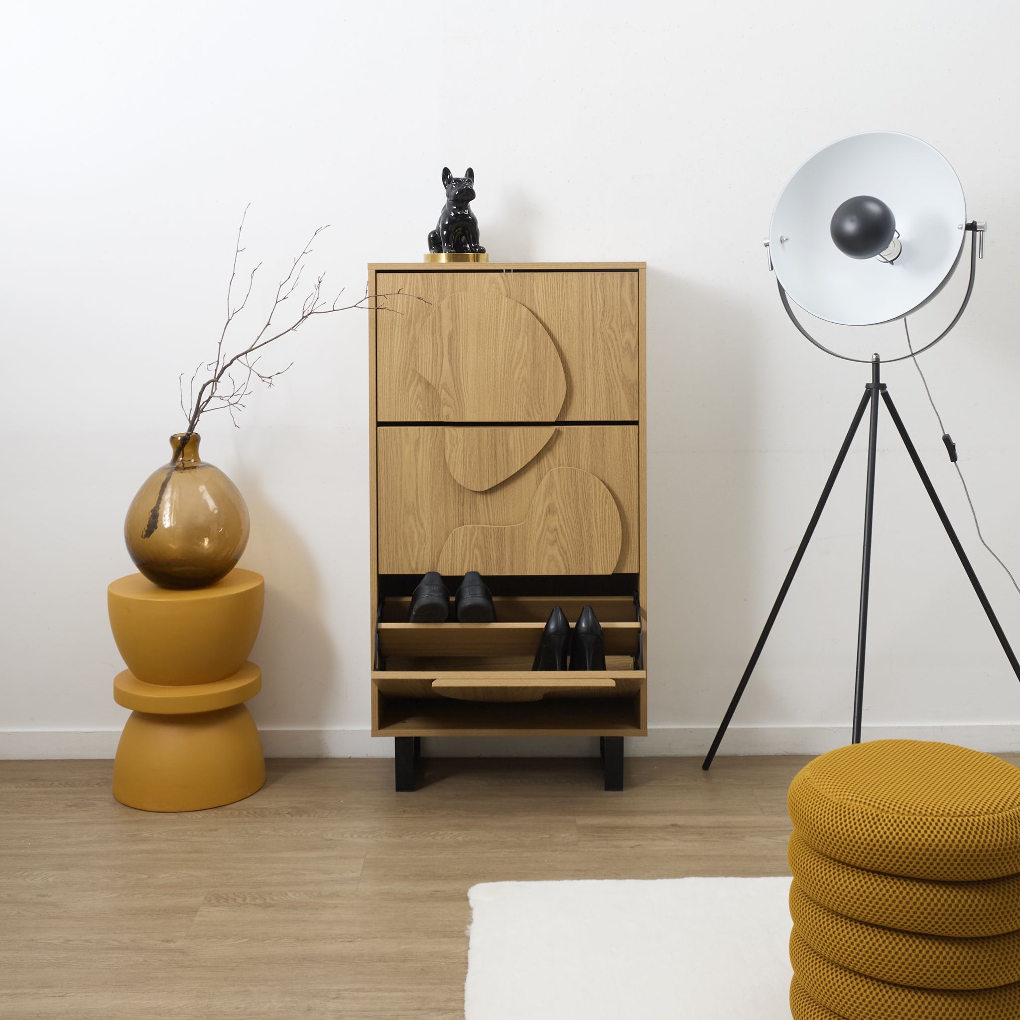 Meuble À Chaussures - Home Deco Factory - Calypso - Design - Pratique