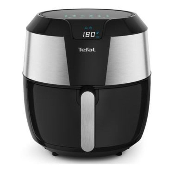 Tefal Ey701d Easy Fry Xxl Friggitrice Ad Aria Calda 1850w, Capacit� 1,6 Kg, Minuteria, 8 Menu Automatici, Design In Acciaio Inox E Nero