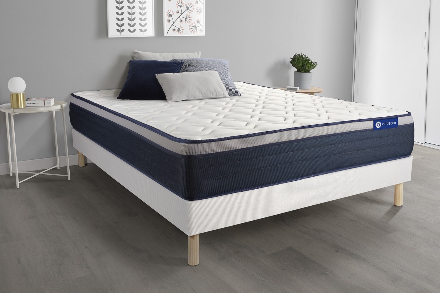 Actisom - Ensemble Matelas Mémoire De Forme Actimemo Max 180x200 Cm