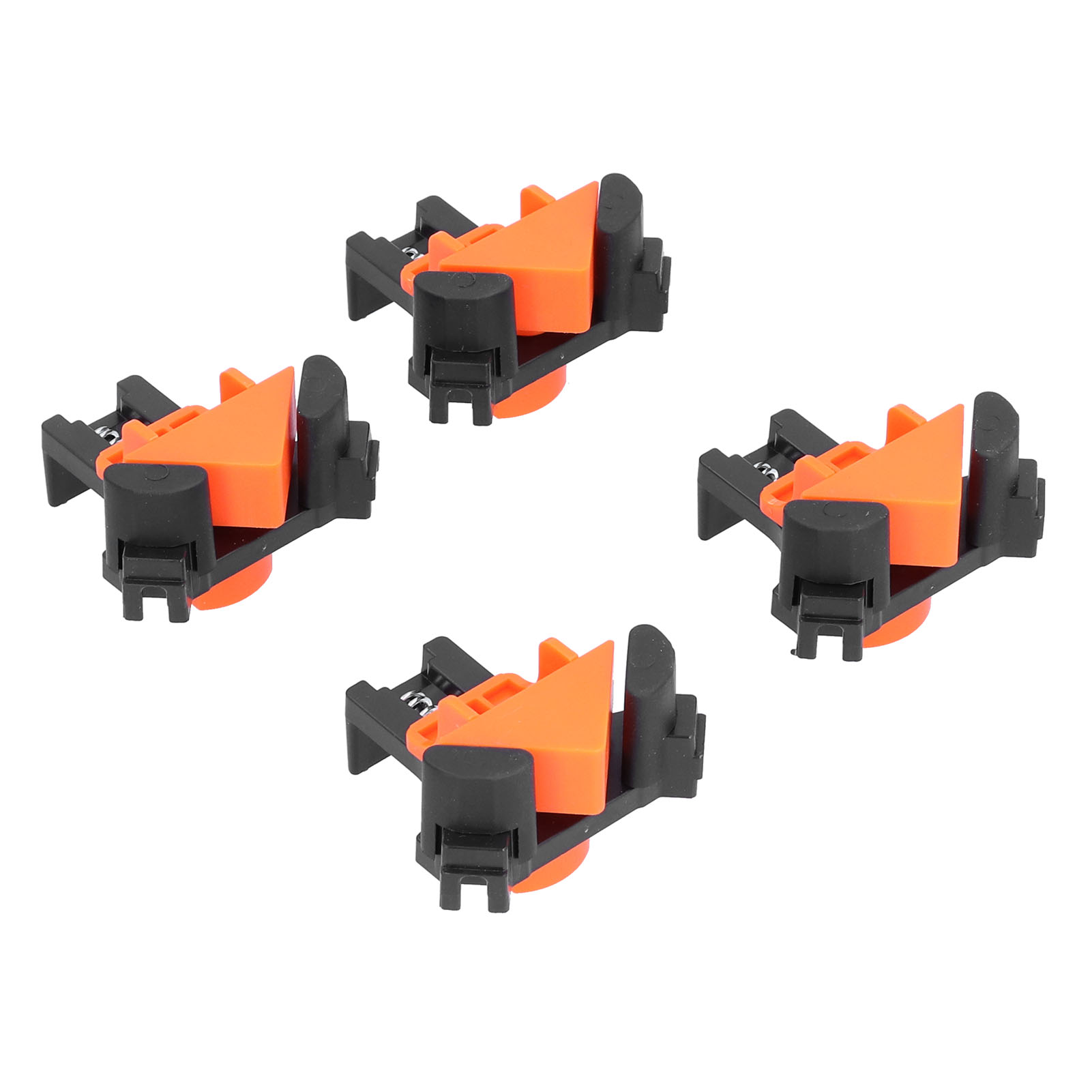 Serre-joints d'angle à 90° pour assemblage de meubles, ABS et PE, lot de 4