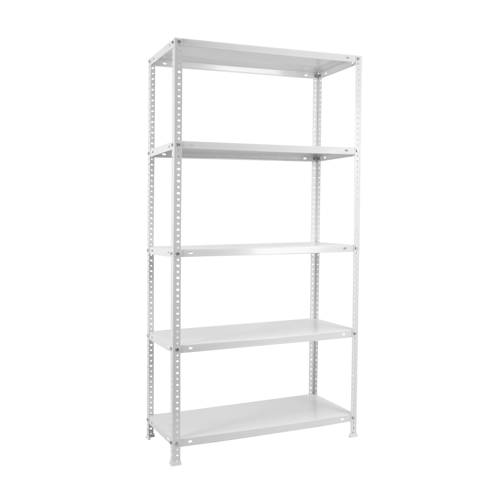 Simonrack Metallregal Weiß 180X80x40 Cm 8435104993606