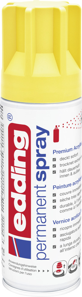 Edding 5200 Permanent Spray Premium Perlweiß Matt Acrylic Paint Spray