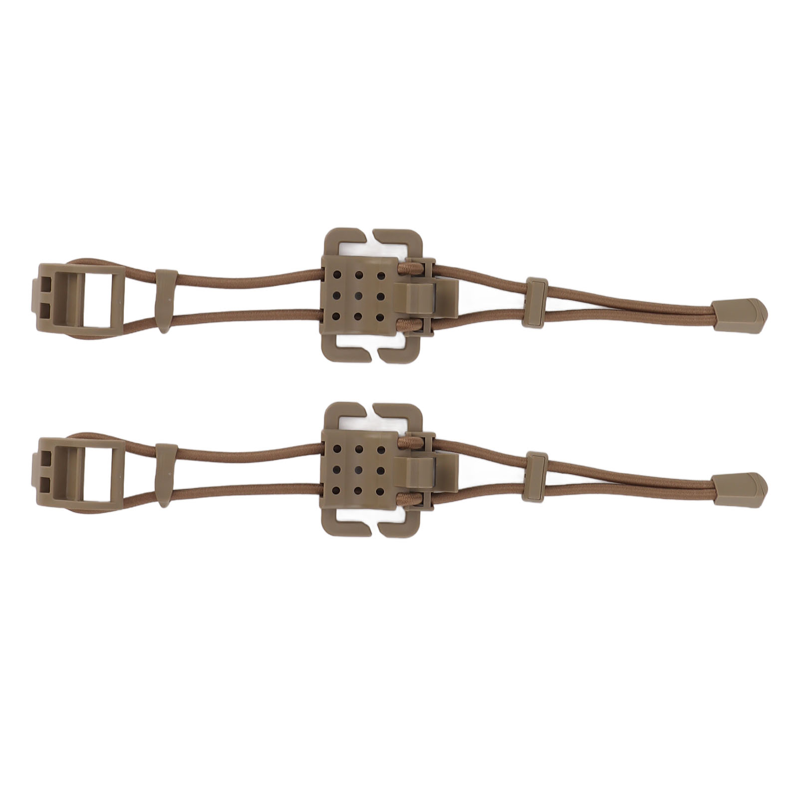 Pinces de fixation pour sac à dos, attaches élastiques Molle, mousqueton plastique, lot de 2