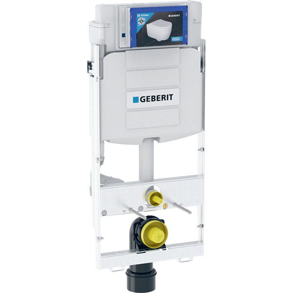 Geberit Weiß Gis Element Für Wand-Wc 114Cm, Sigma Unterputzspülkasten 12Cm