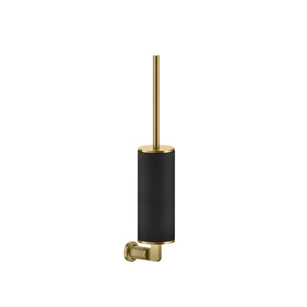 Gessi Gold/Schwarz Toilettenbürste, Inciso Toilettenbürstengarnitur Zur Wandmontage, Behälter Matt 58520 - Image 3