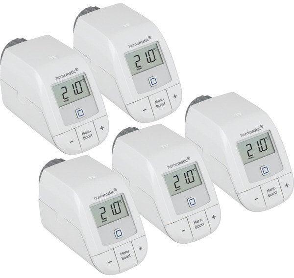 eQ-3 Homematic IP Heizkörperthermostat - basic 5er Set