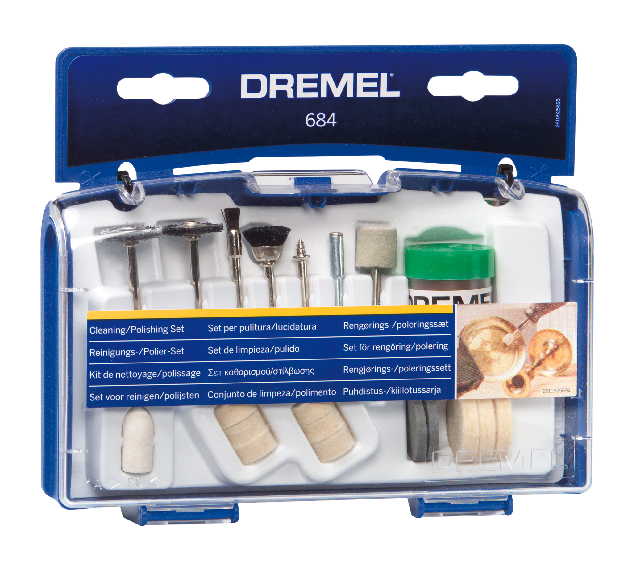 Dremel Silber/Gold Polier-Set 20 Tlg.