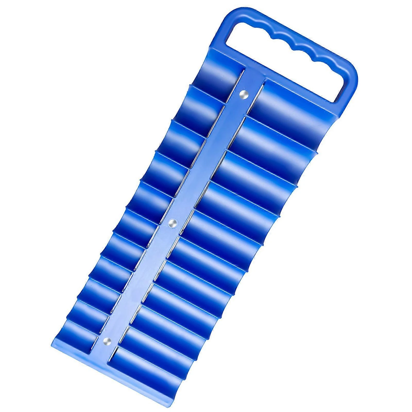 Boîte de rangement magnétique pour douilles 1/4, 3/8 et 1/2 pouce, 26/28/22 emplacements, bleu