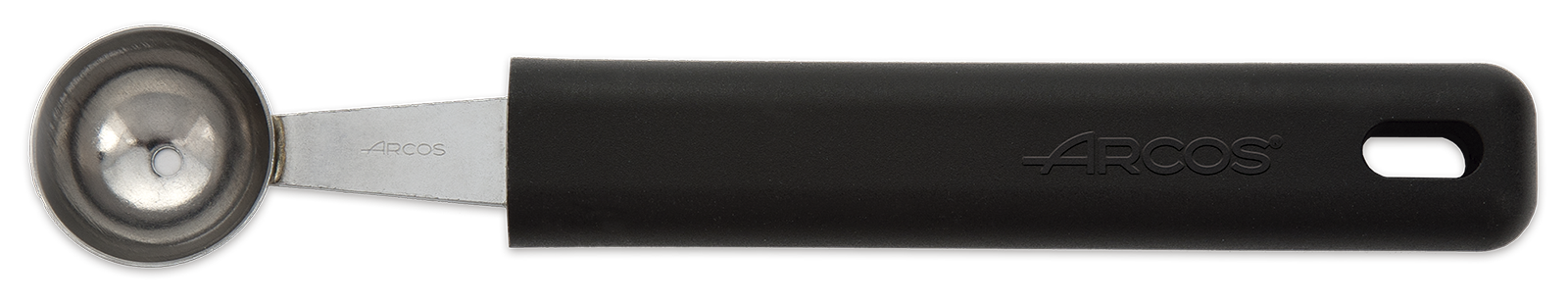 Arcos Schwarz Dekorateur Für Früchte 613000 Mit Edelstahlblech Und Mango Polypropylen Ø 25 Mm - 50 Mm Mit Vitrine