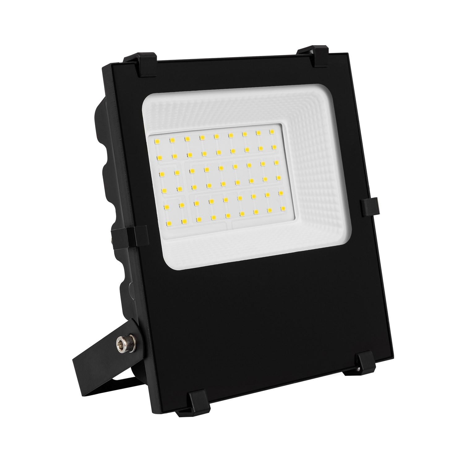 Proiettore Led 30w 145lm/w Ip65 He Pro Regolabile Bianco Caldo 3000k