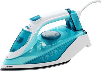 Trisa Blau Bügeleisen Comfort Steam I5714 2200 W Einstellbarer Dampf