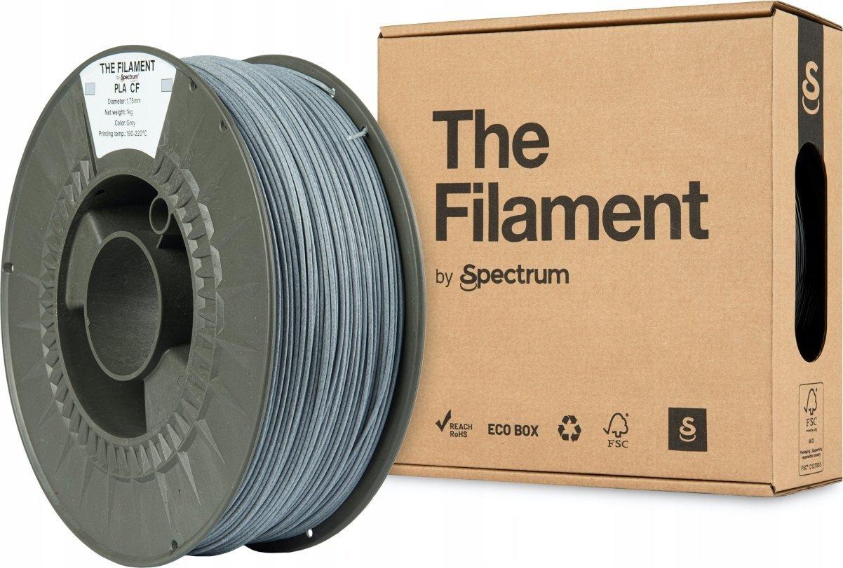 Spectrum The Filament · PLA CF · GREY · 1.75mm · 1kg (PLA-CF, 1000 g, 1.75 mm), Filament, Grau - Bild 4