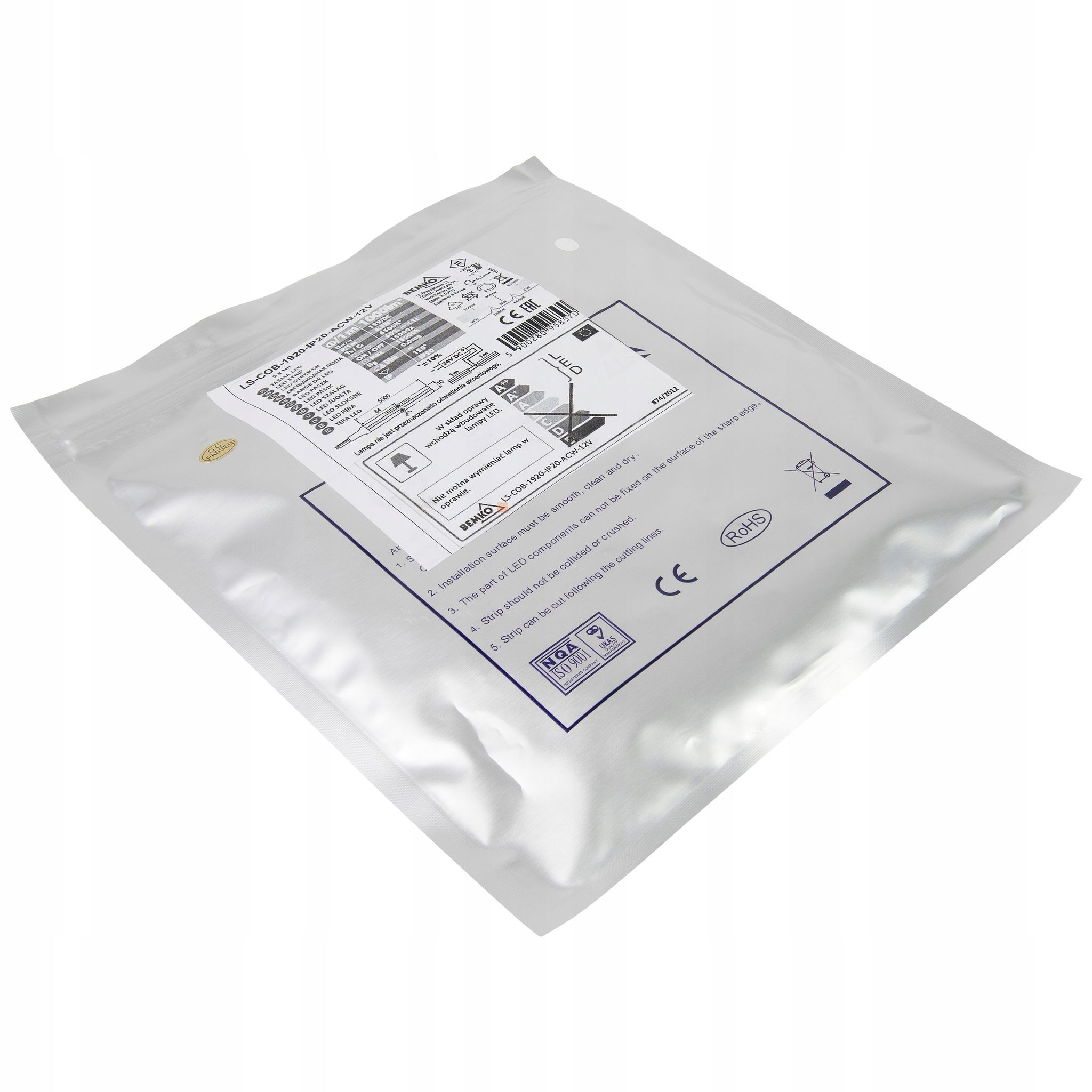 Bemko Innen Led Streifen Cob 2400 10W 4000K