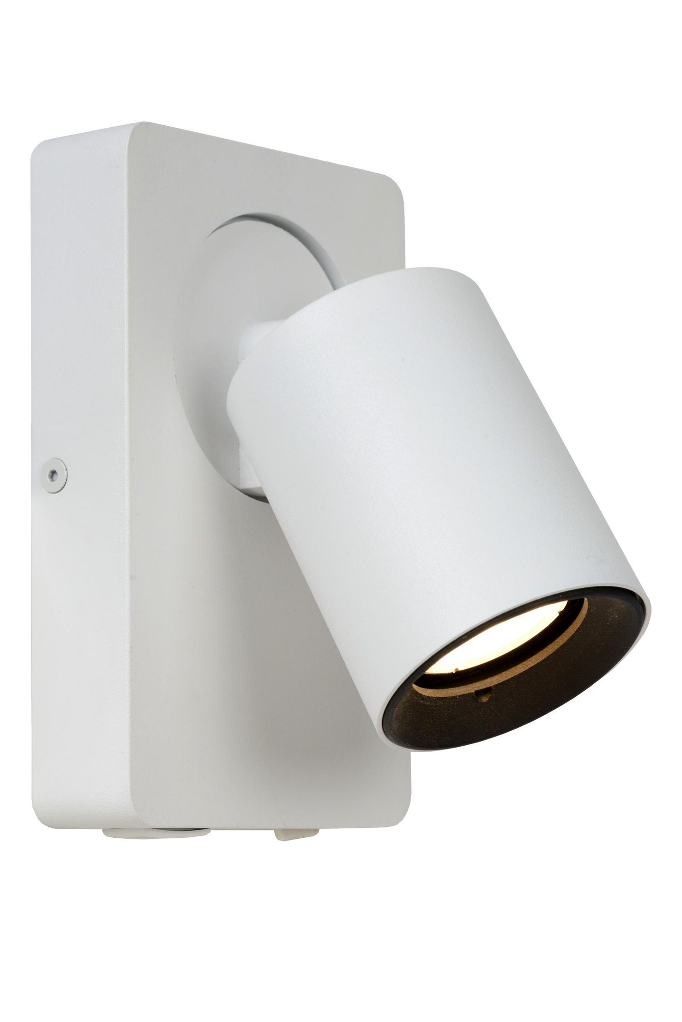 Lucide Weiß Nigel - Wandstrahler - Led - Gu10 - 1X5w 3000K - Mit Usb-Ladepunkt - Bild 3