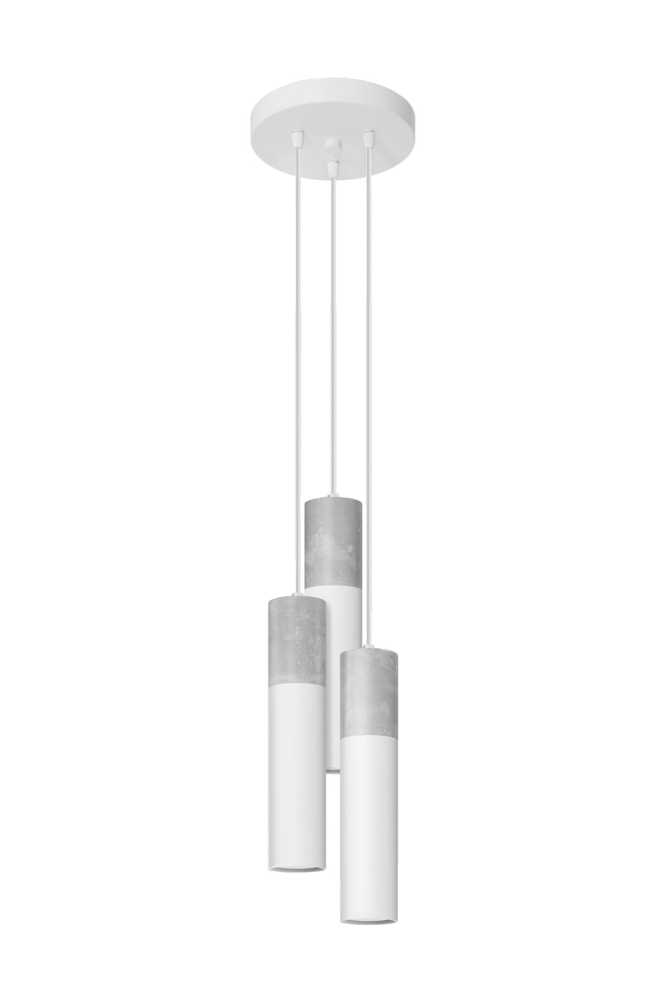 Sollux Lighting Unisex Weiß Hängelampe Borgio 3P - Bild 2