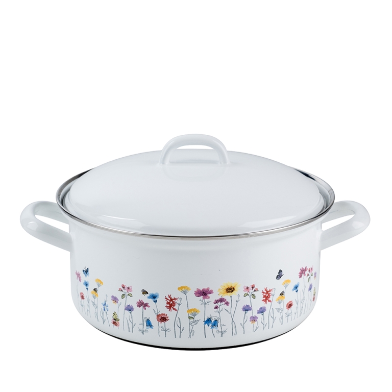 Kelomat Weiss Kasserolle M.deckel 22Cm,3L, Pfanne + Kochtopf, - Image 2