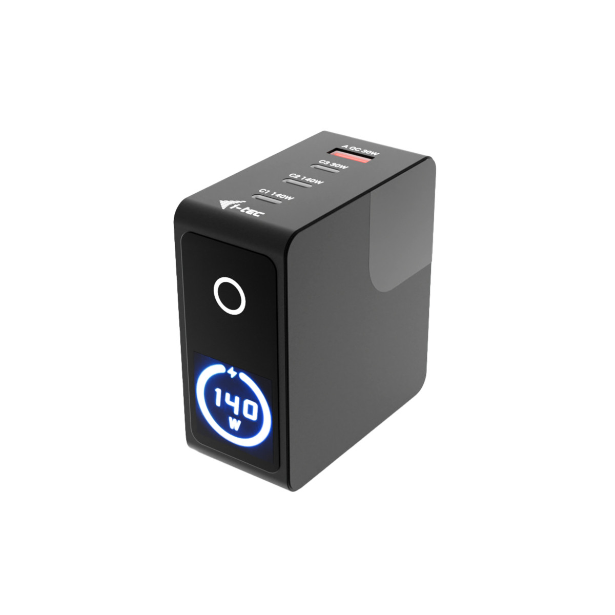 I-Tec 140W Intelligent Multiport Usb-C Ladegerät-/Netzteil, 3X Usb-C, 1X Usb-A, Touch-Display, Pd 3.1 Charger-Intg140w - Bild 5