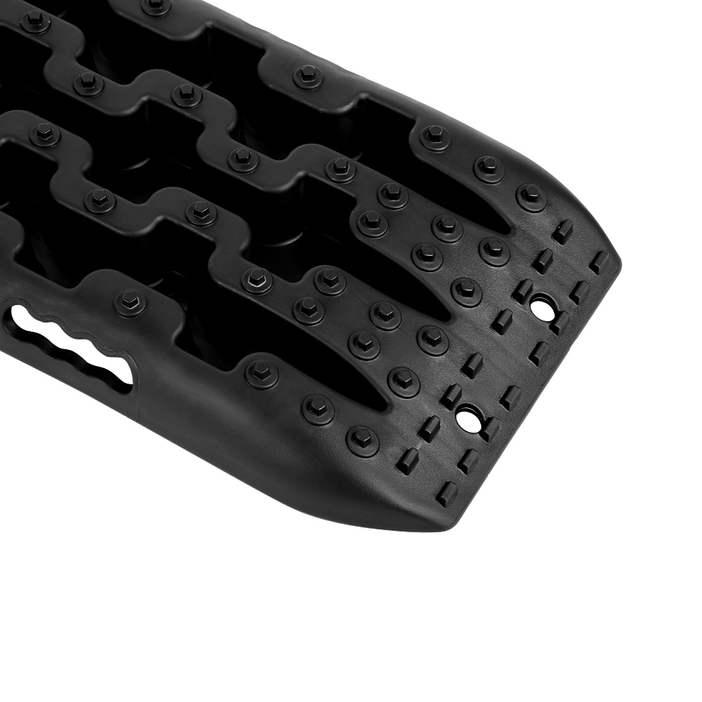 Plaques de désensablage tout-terrain en nylon renforcé, 107 x 30 x 5 cm, capacité 10 tonnes, lot de 2