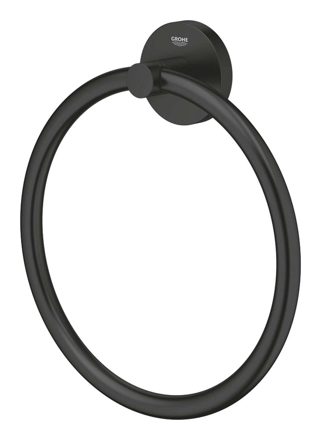 Quickfix Start - Handtuchhalter, Schwarz Matt 411742430 - Grohe