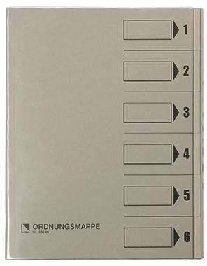 Bene Grau Mappe, Ordnungsmappe Verwendung Für Papierformat: Din A4 Grammatur: 250 G/M² (A4) - Image 4