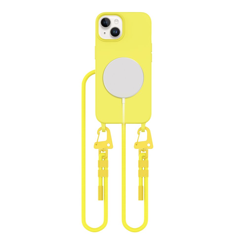 Oem Gelb Tech-Protect Magnetverschluss Magsafe Iphone 15 Kanarien