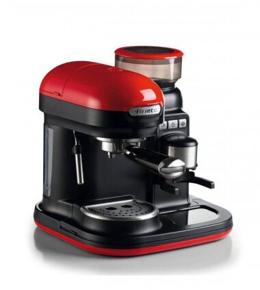 Ariete - 1318 Macchina Da Caffè Automatica Con Macinacaffè Integrato 15 Bar Rosso