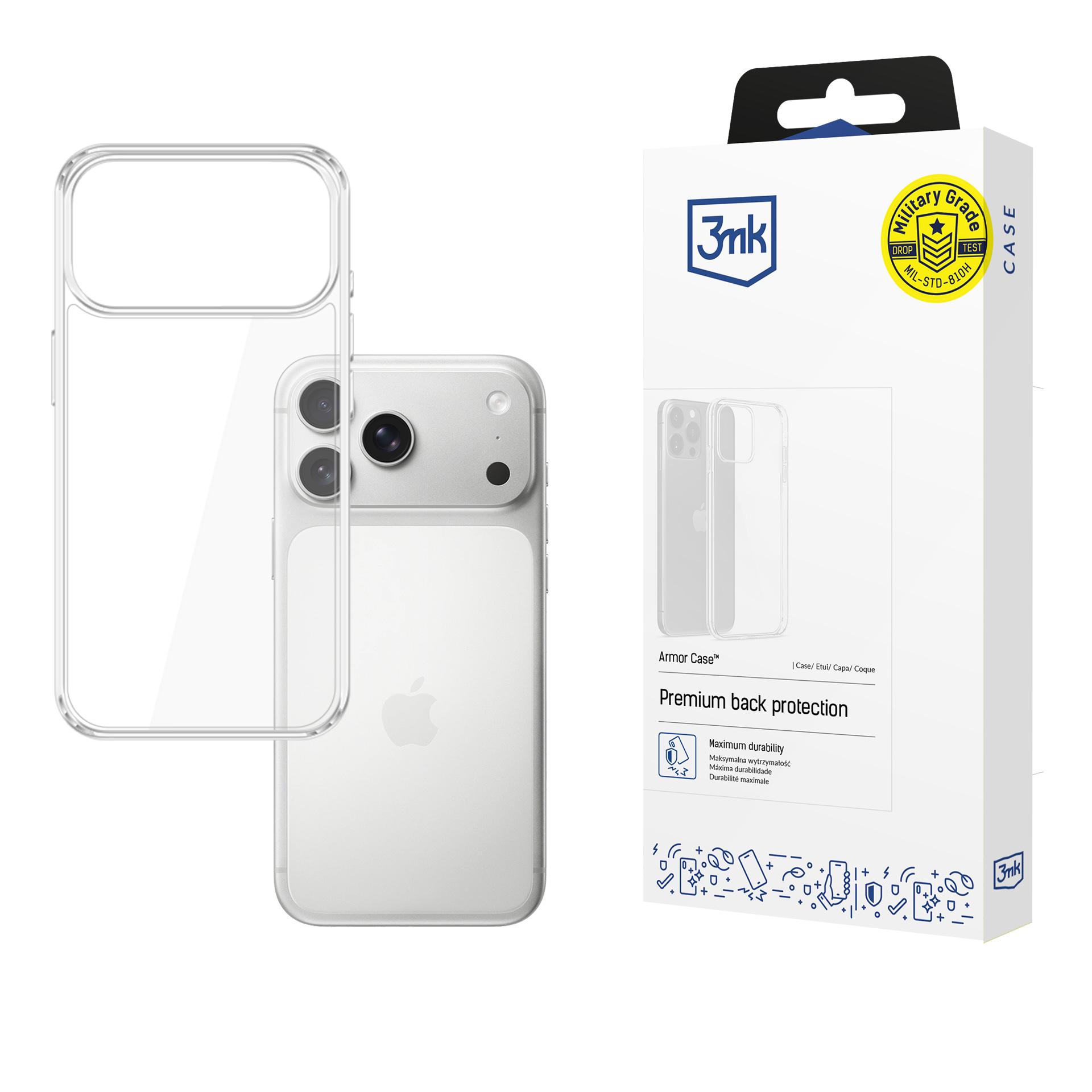 3Mk Protection 3Mk Armor Hülle Für Apple Iphone 17 Pro Max - Transparent - Bild 3
