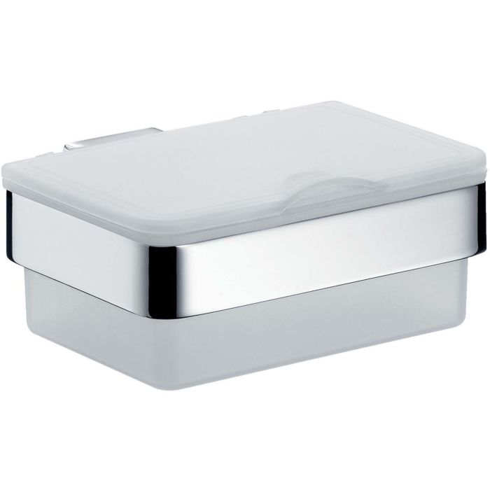 Emco Loft Feuchttücher-Box, Chrom/Weiß - 053900101 - Image 4