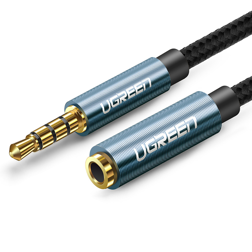 Ugreen Schwarz Audioadapter 3.5Mm - 3.5Mm Av118, 2M, - Bild 4
