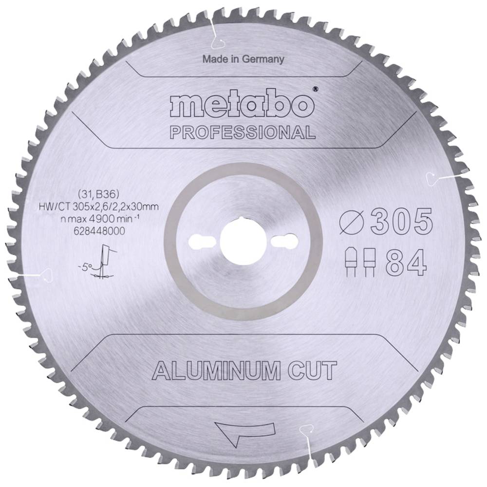 Aluminium cut professional lame de scie circulaire 305 x 30 x 2.2 mm nombre de dents: 84 1 pièce — photo de l’offre ManoMano