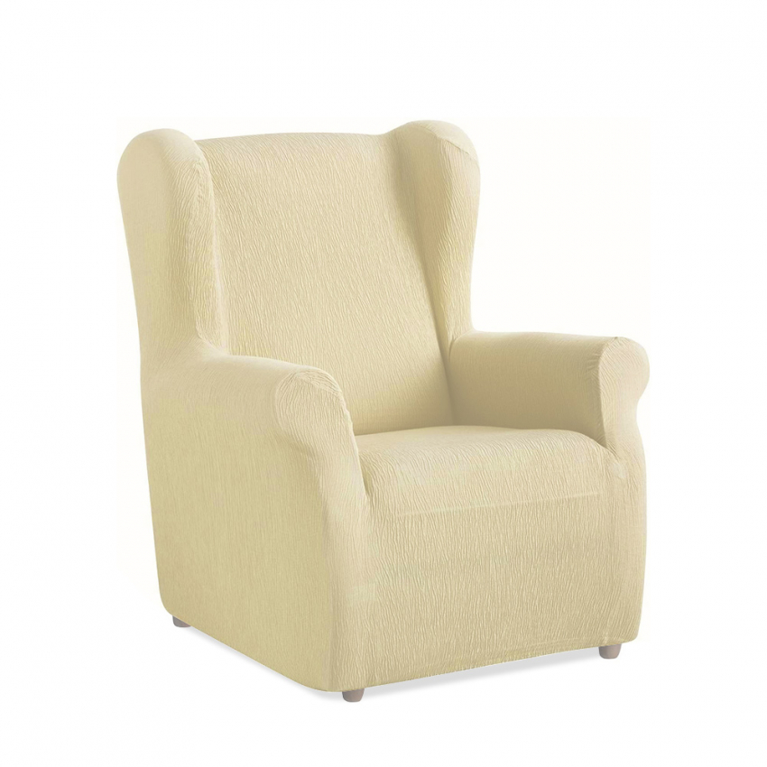 Copripoltrona Universale Elasticizzato In Tessuto Cuerta Beige