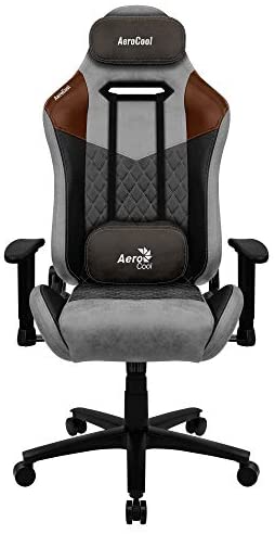 AeroCool AC280 Duke Alcantara style, Gaming Stuhl, Grau - Bild 4