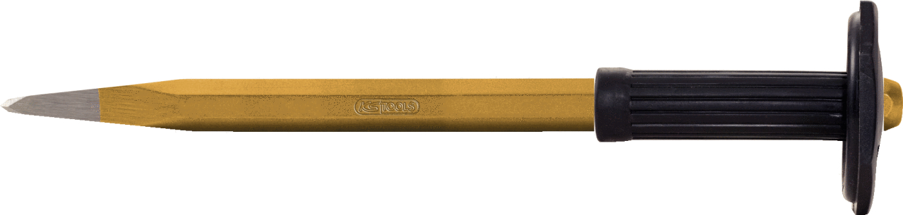 Kstools Ks Tools Spitzmeißel Mit Handschutzgriff, 8-Kant, 20X800 Mm