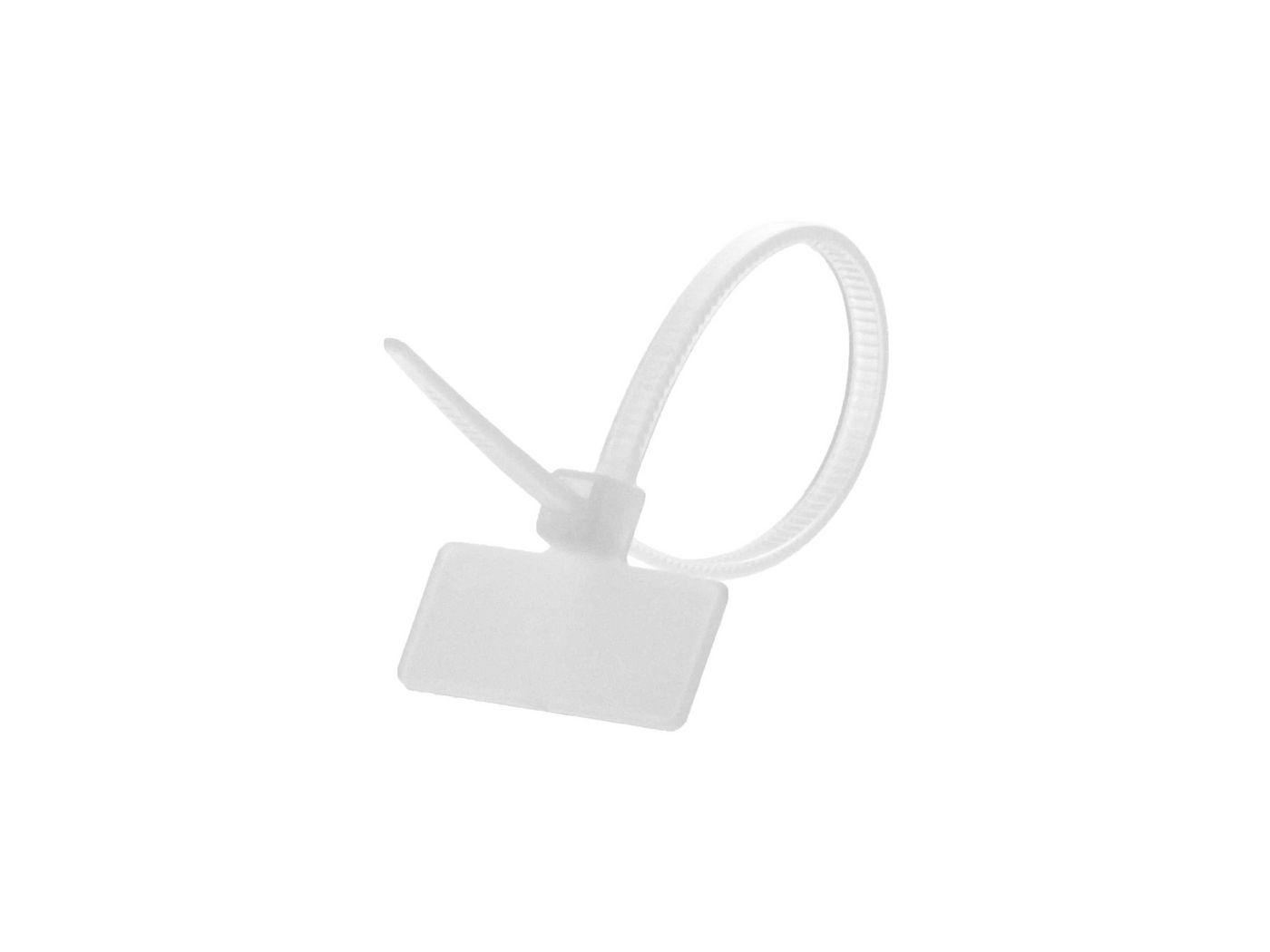 Lanview Weiss Kabelbinder, Tie Wrap 152,4 X 3,81Mm White (152.40 Mm, 100 Stk.) - Image 2