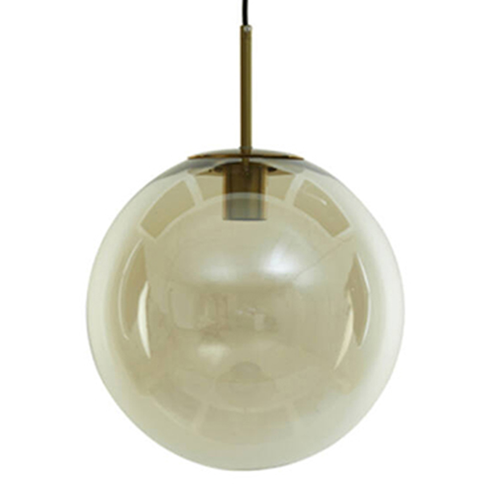 Light & Living Hängeleuchte - Medina - Bronze - Glas - Ø 30cm - - Light&living