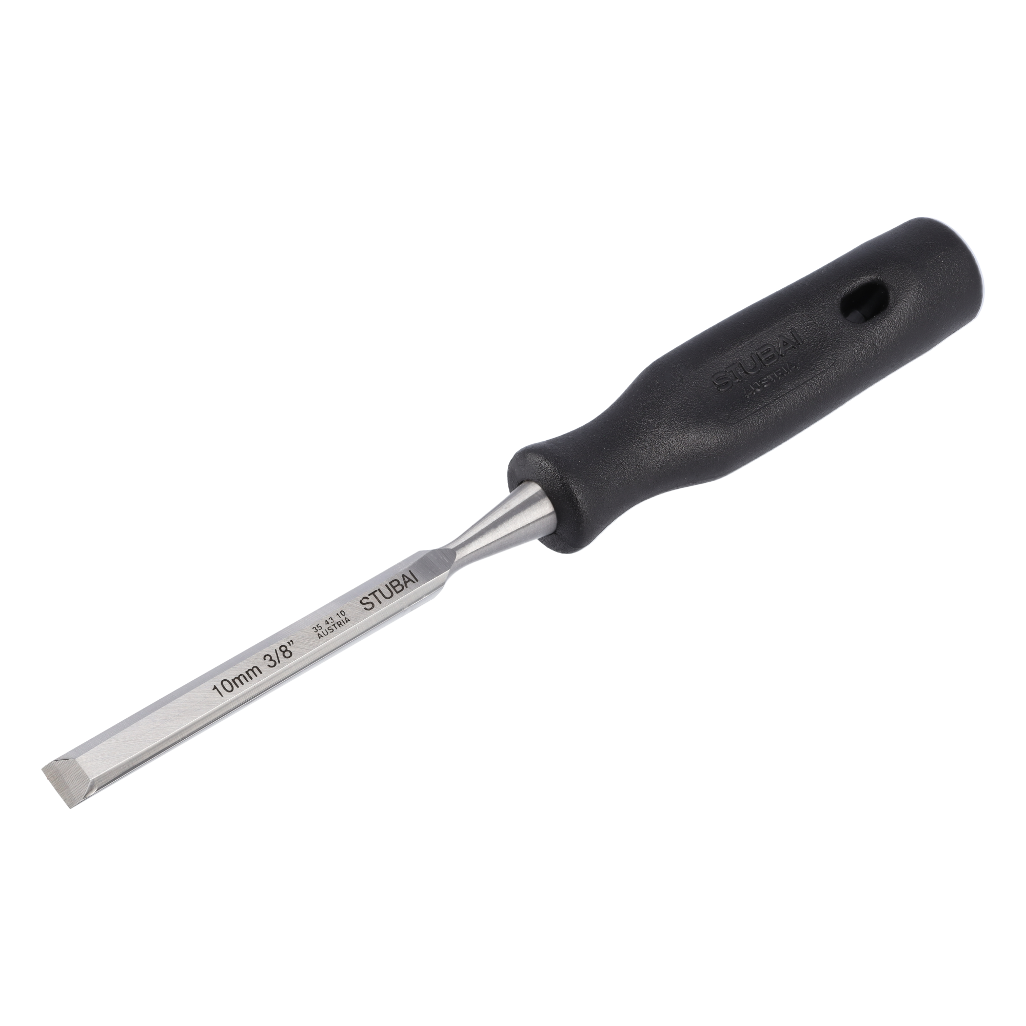 Stubai Schwarz Beitel, Stemmeisen Stechbeitel Holzwerkzeug Mit Em Pp-Heft Breite 10 Mm - Image 3