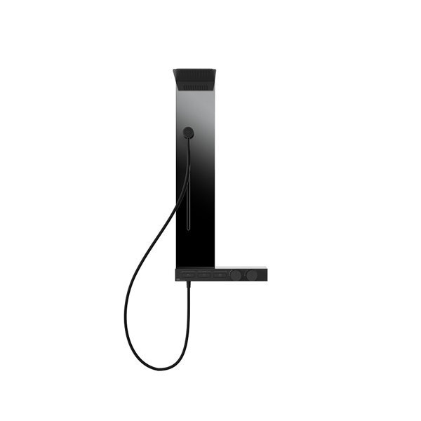 Gessi Schwarz Duschsystem, Hi-Fi, Duschkombination Zur Aufputz-Wandmontage Mit Thermostat, 3 Funktionen, 63041 - Image 3