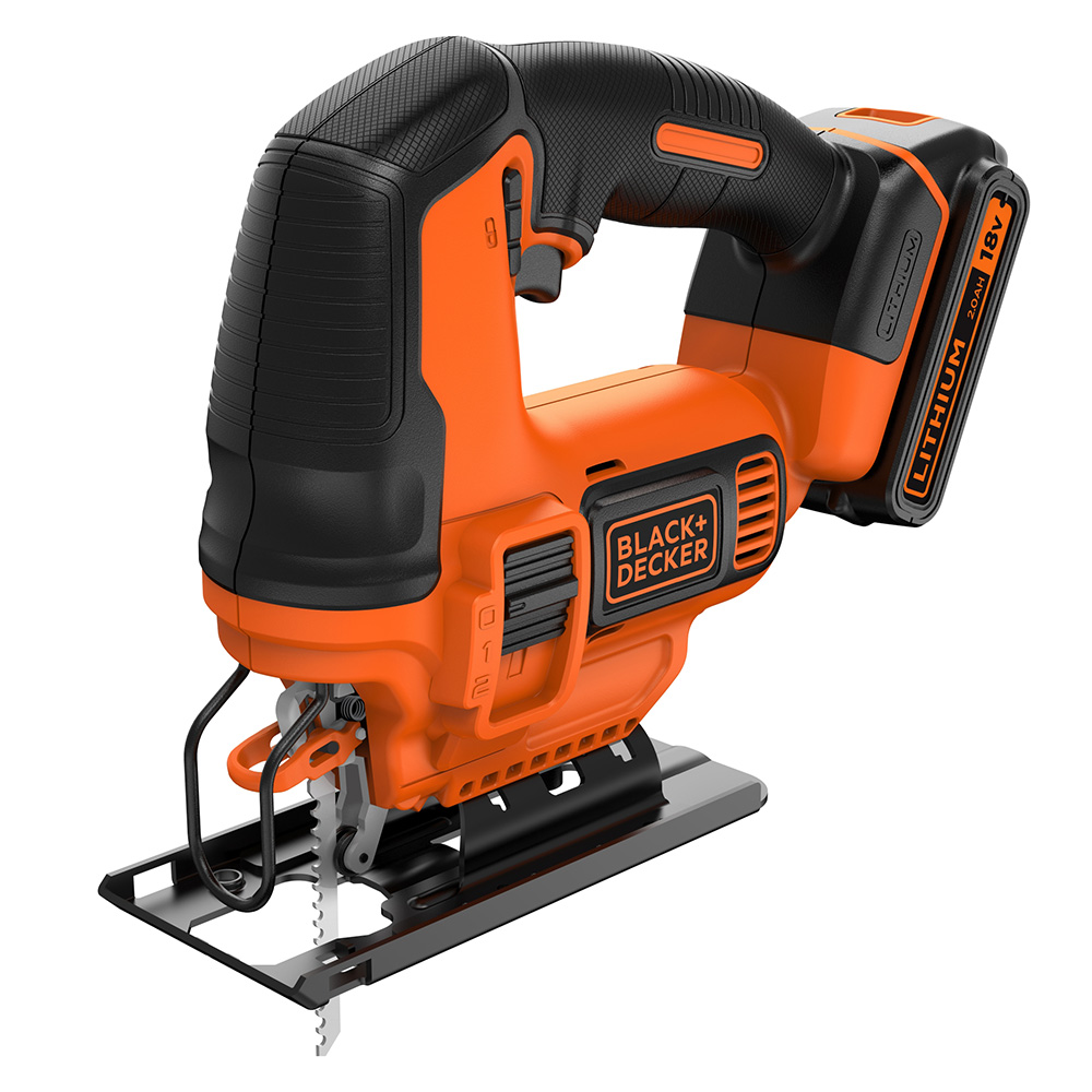 Black&Decker Black+Decker Bdcjs18 Pendelhub Stichsäge Kabellos 18V Mit 1X Akku, Ladegerät