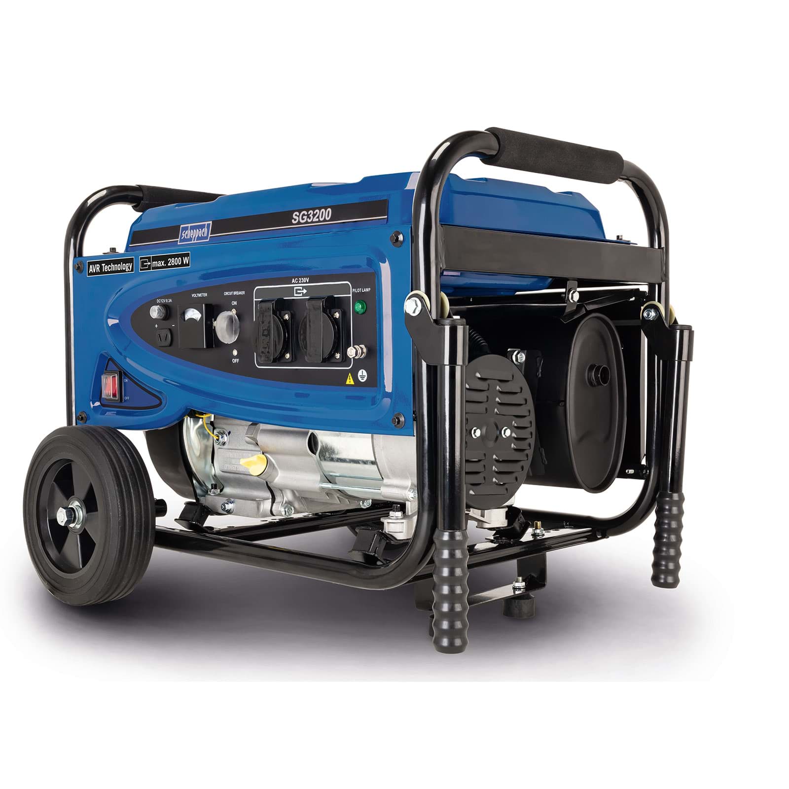 Scheppach Schwarz/Blau Stromgenerator, Sg3200 (2500 W, 15 L) - Bild 3