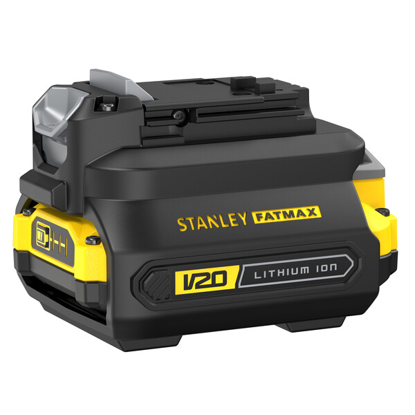 Stanley Adaptateur De Batterie - Fatmax V20 - Sfmcb100-Xj - Sur Outils 18V Gamme 2019